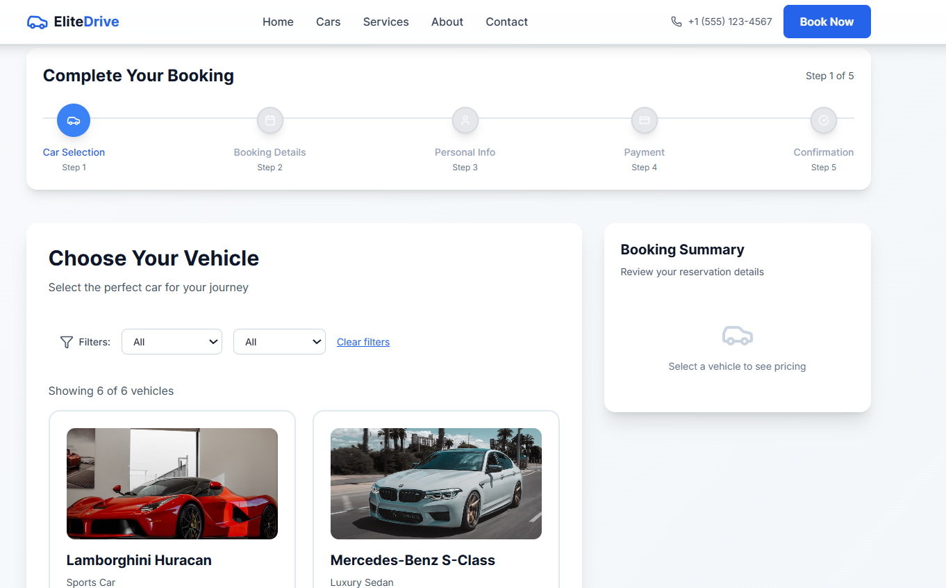 Booking system with flexible rental periods and pricing